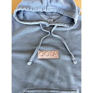 OOLA hoodie blue sweatshirt, women's size S